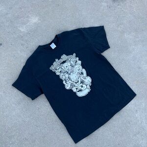 Gildan Black Heavy Cotton T-Shirt